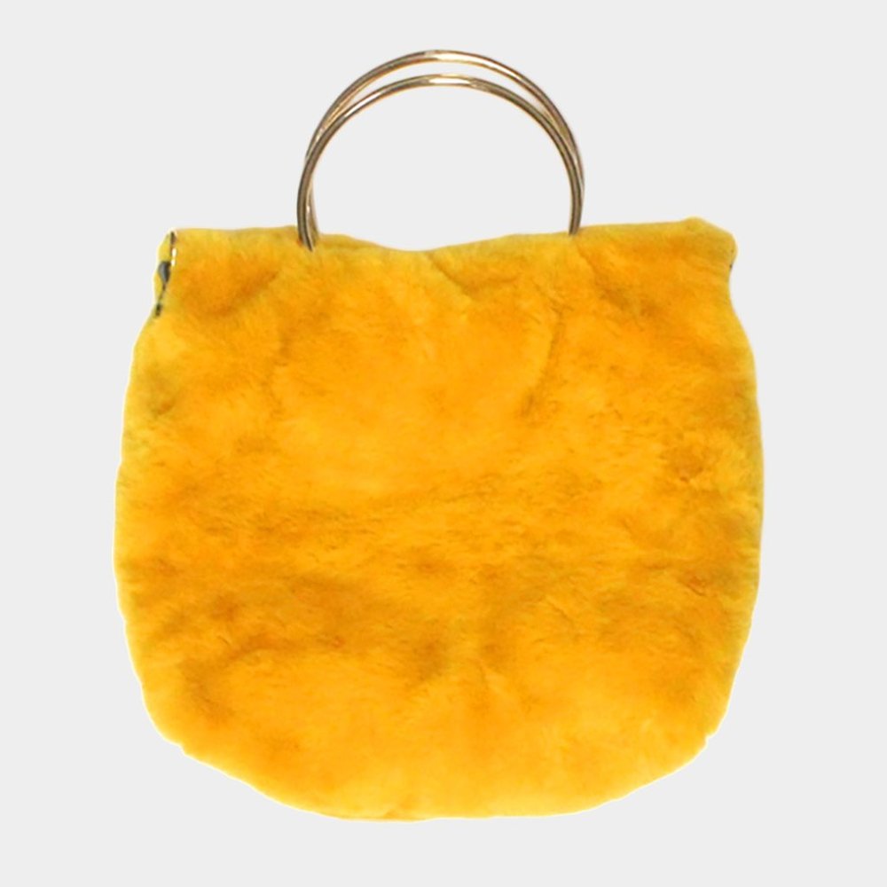 Fabulous Faux Fur Tote  Crossbody Bag